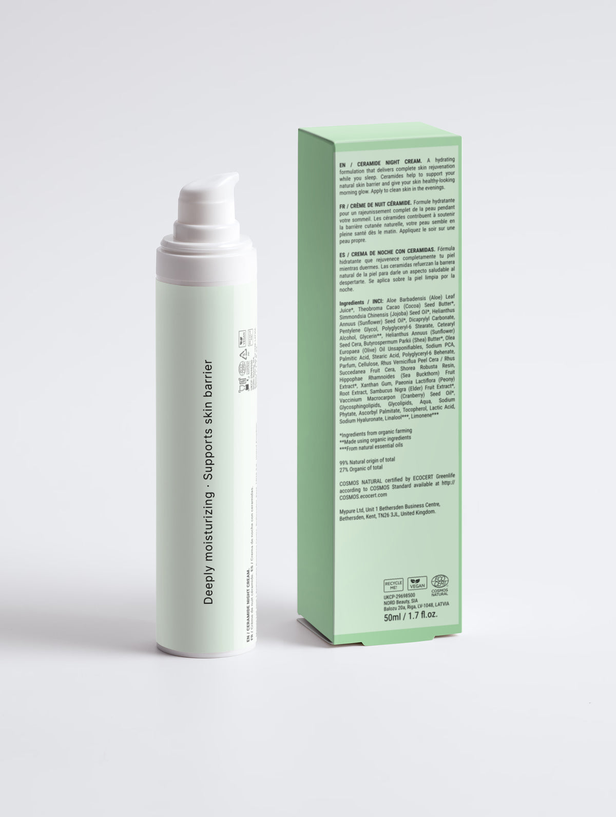 Vésda Barrier Support Night Cream with Shea Butter Selfnamed