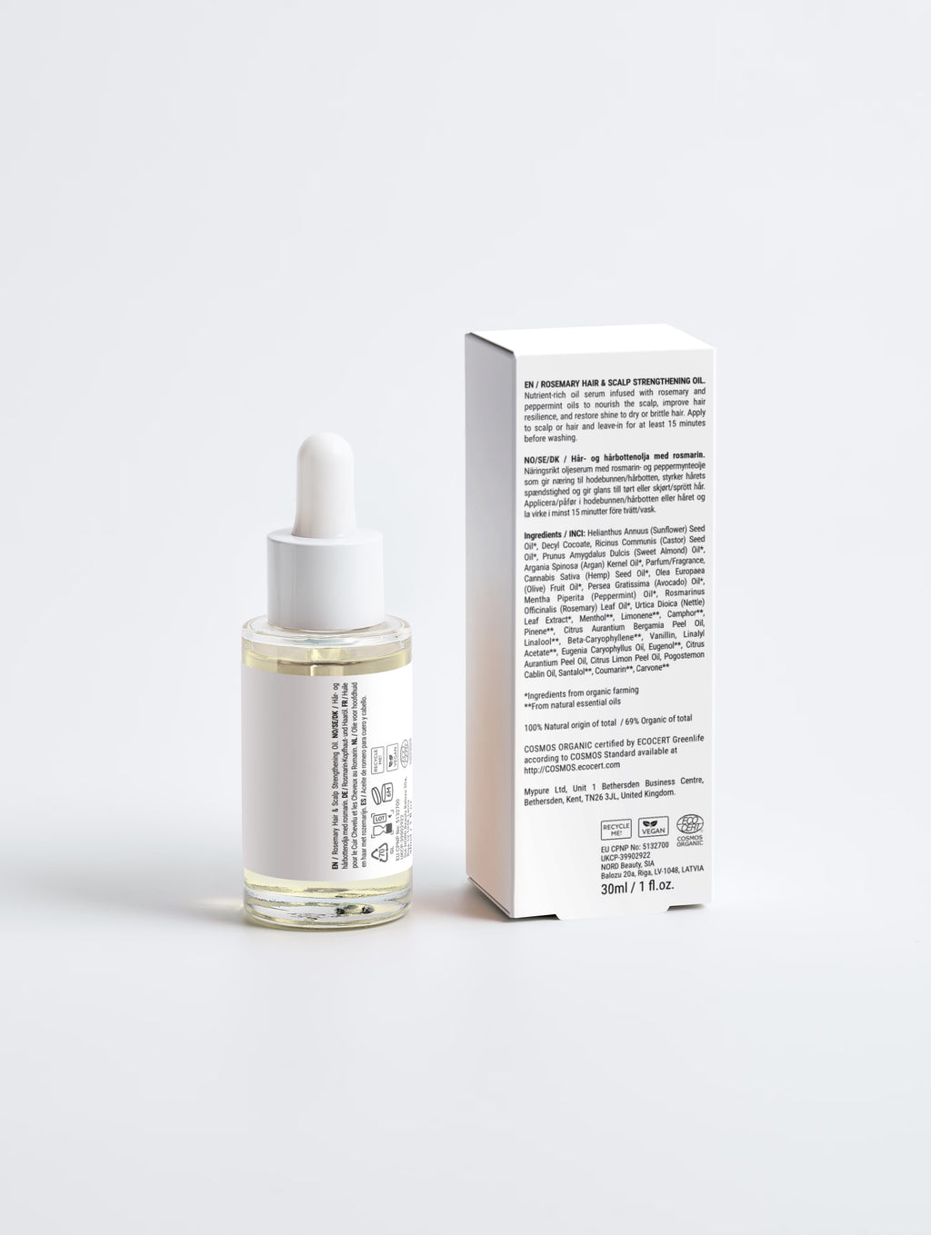 Rosemary & Peppermint Scalp Oil – Nourishing Pre-Wash Hair Treatment | All Hair Types Selfnamed