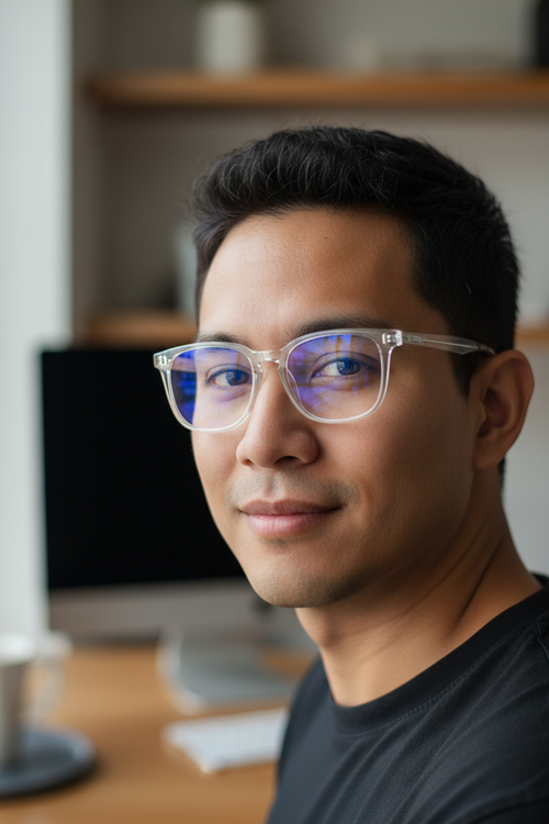 Filipino Man — Close-Up Portrait