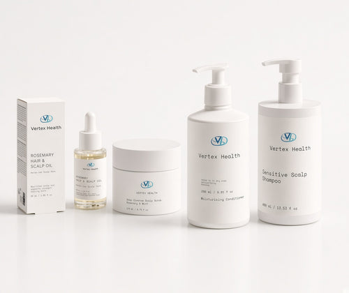 Hair Care Ritual Bundle – Complete 4-Step Scalp & Hair Care System Vertex Health
