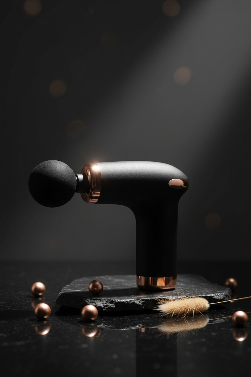 Mini Massage Gun — Luxury Editorial