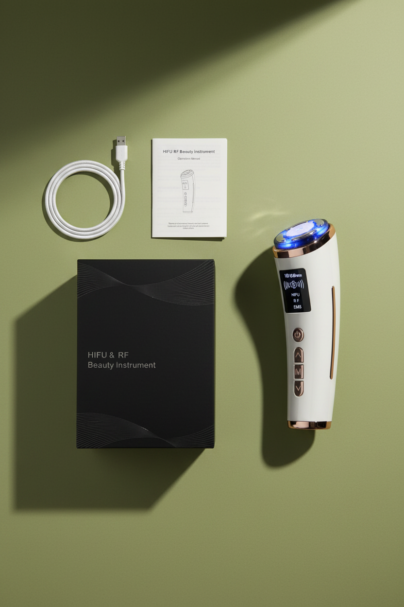 Premium Box & Device — Olive Green