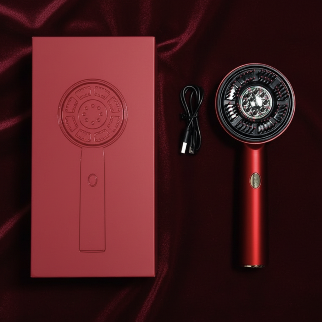 Premium Flat Lay — Red Version