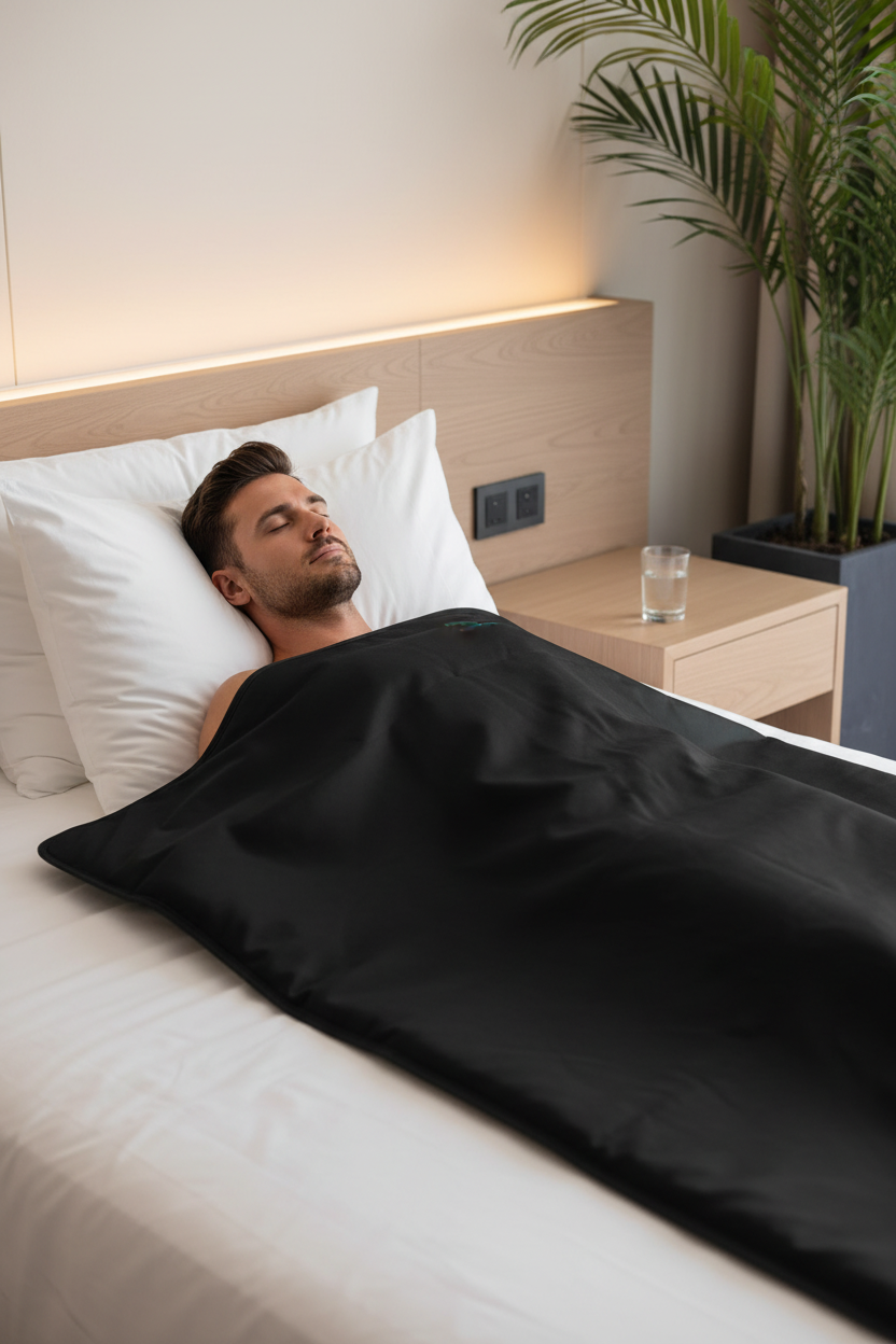 Premium Male Model — Correct Sauna Blanket