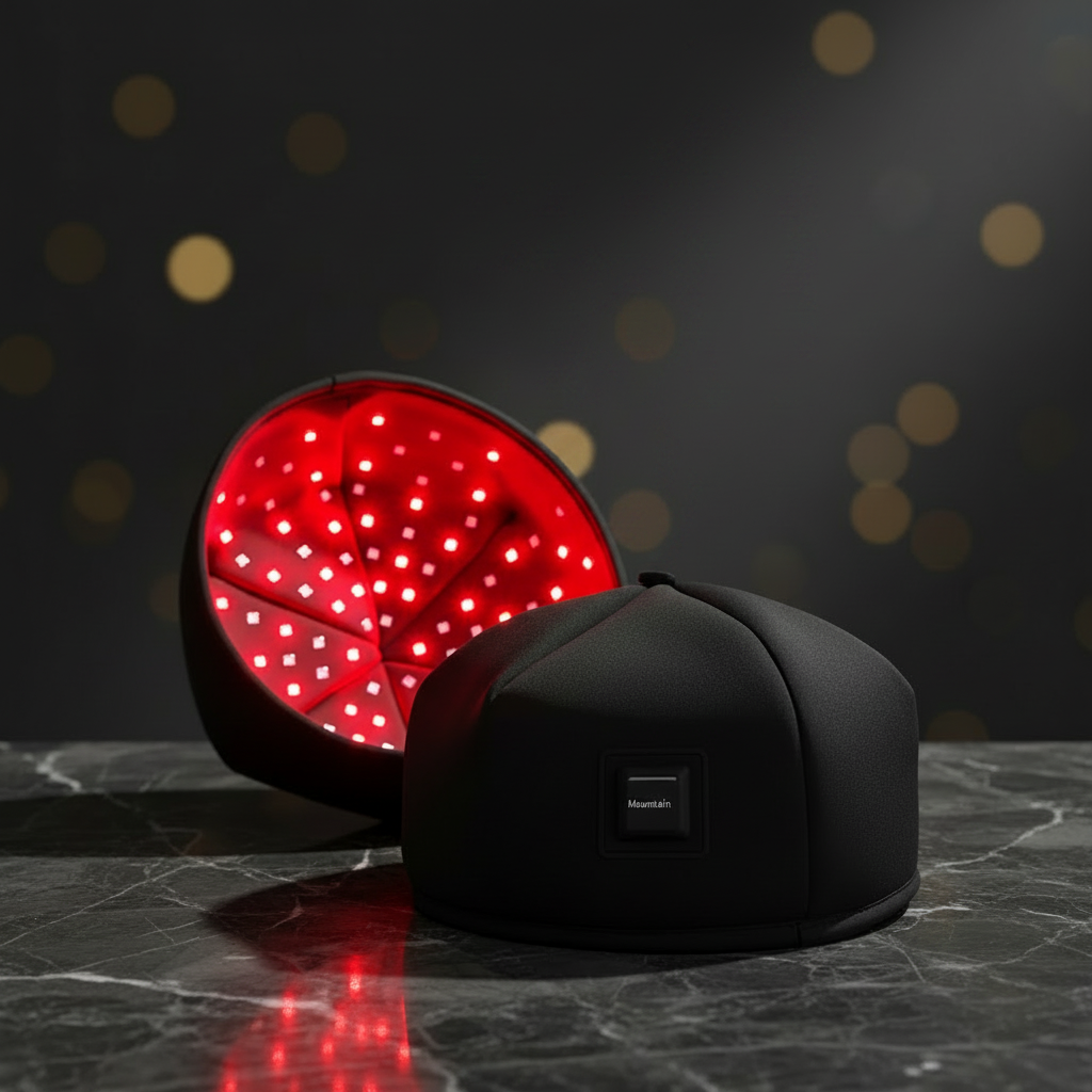 Red Light Scalp Cap — Clean Luxury Shot