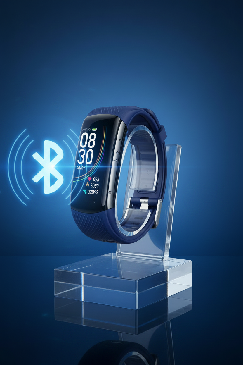Smart Watch Blue — Bluetooth Icon