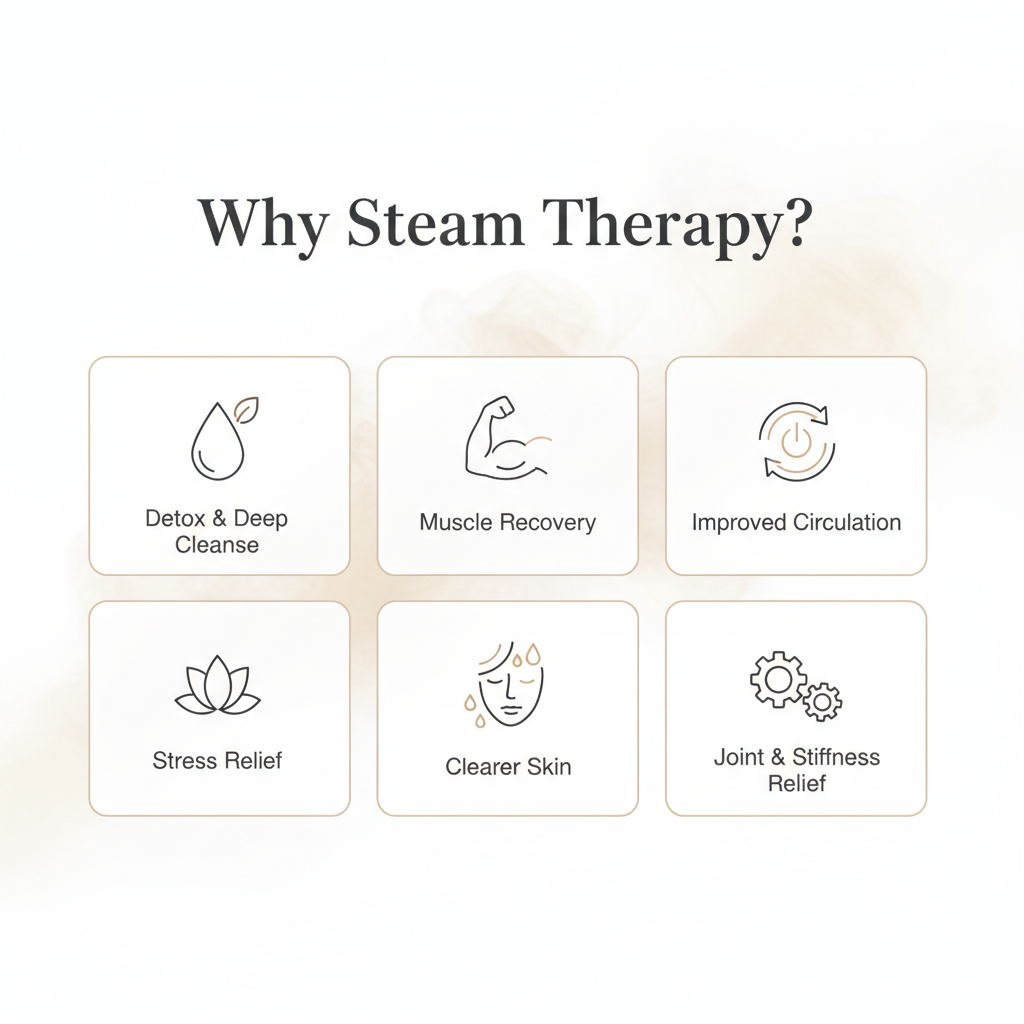 Why Steam Therapy Benefits